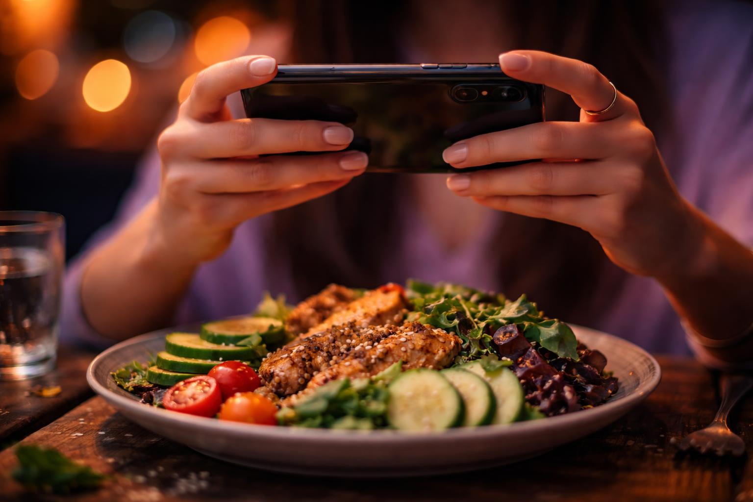 Išmani maisto analizė iš nuotraukos